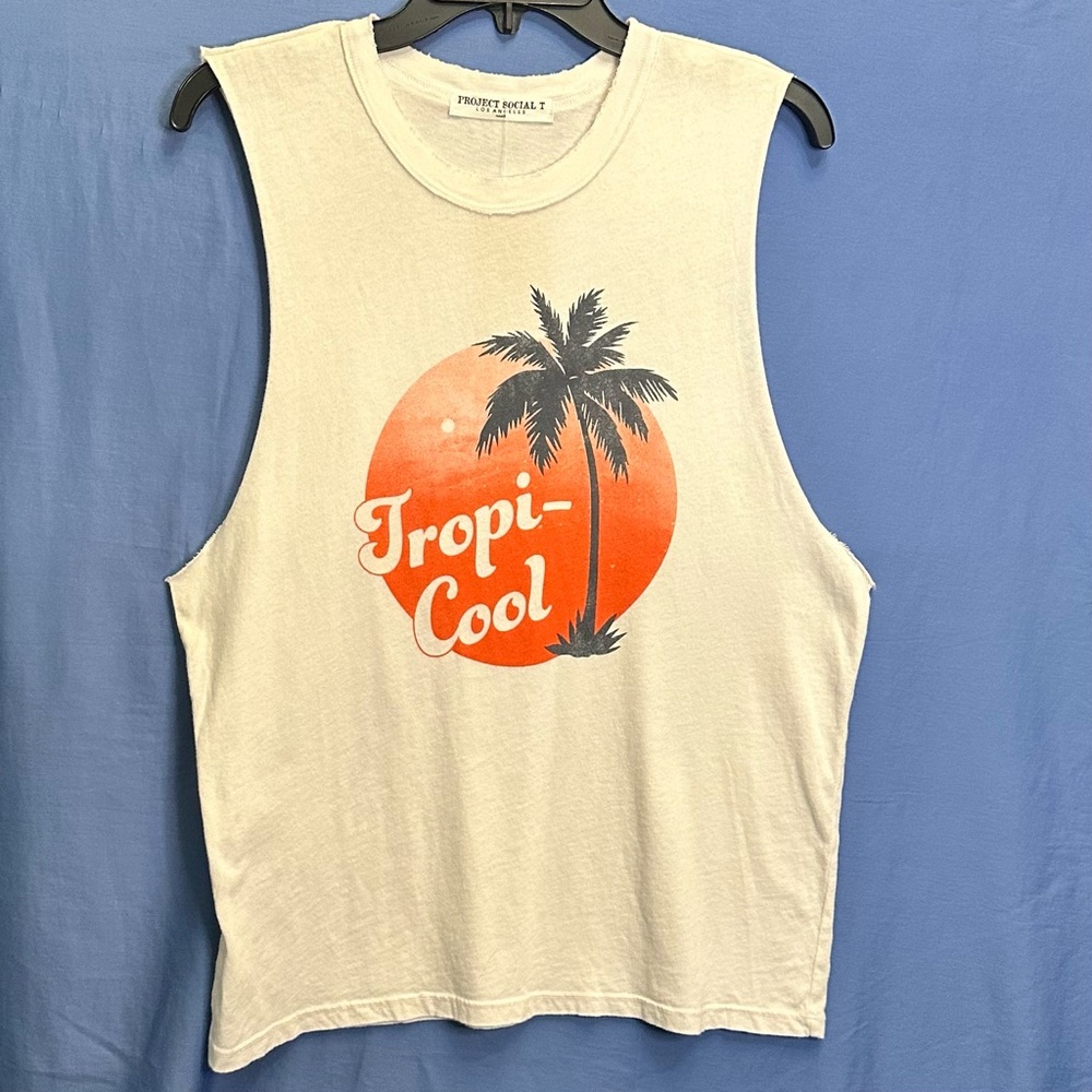 PROJECT SOCIAL-T NWT, MUSCLE TANK, SIZE SMALL, SUPER SOFT COTTON